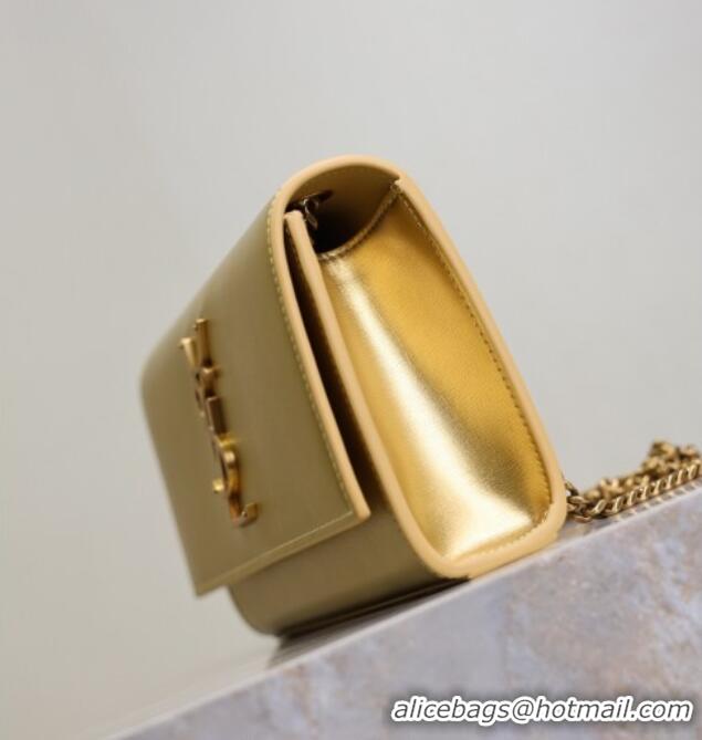 Grade Design Saint Laurent Kate Small Chain Bag in Grained Leather 469390 Gold 2025