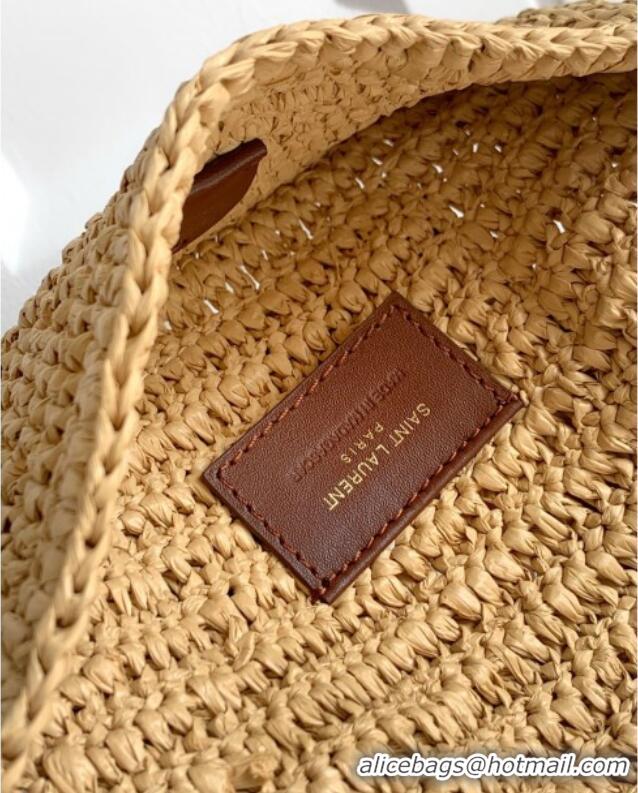 Unique Grade Saint Laurent Icare Tote Bag in Raffia Straw 772191 Beige 2025
