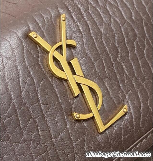 Grade Design Saint Laurent Niki Baby bag in Grained Lambskin 633179 Coffee 2025