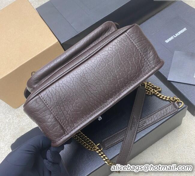 Grade Design Saint Laurent Niki Baby bag in Grained Lambskin 633179 Coffee 2025