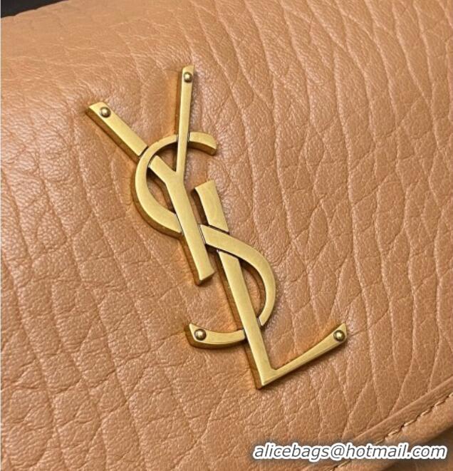 Trendy Design Saint Laurent Niki Baby bag in Grained Lambskin 633179 Caramel Brown 2025