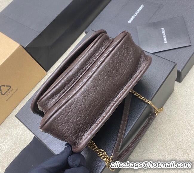 Grade Design Saint Laurent Niki Mini bag in Grained Lambskin 828736 Coffee 2025