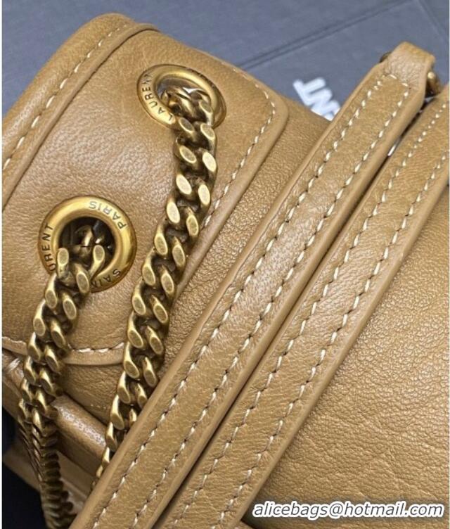 Buy Cheap Saint Laurent Niki Mini bag in Grained Lambskin 828736 Beige 2025
