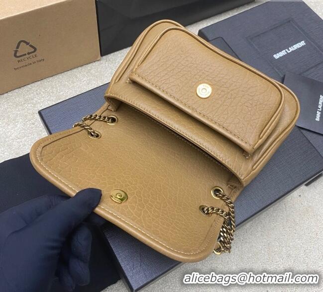 Buy Cheap Saint Laurent Niki Mini bag in Grained Lambskin 828736 Beige 2025