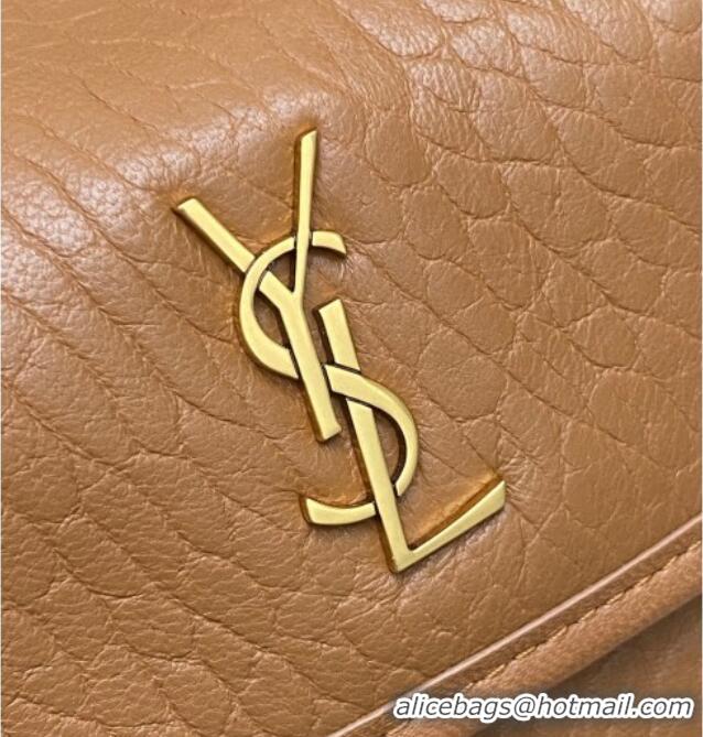 Top Quality Saint Laurent Niki Mini bag in Grained Lambskin 828736 Caramel 2025