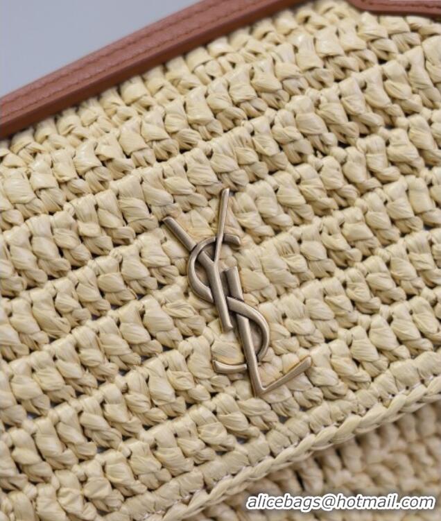 Promotional Saint Laurent Niki Mini bag in Raffia Straw 828736 Beige 2025