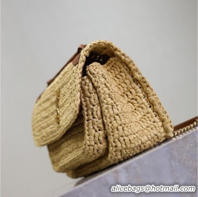 Promotional Saint Laurent Niki Mini bag in Raffia Straw 828736 Beige 2025