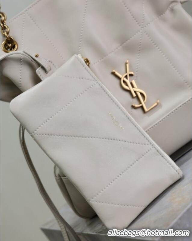 Buy Cheap Saint Laurent Jamie Shopping Small Bag in Lambskin 833948 White 2025