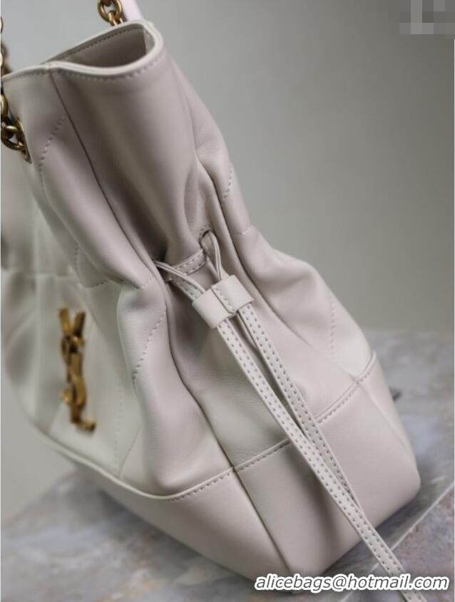 Buy Cheap Saint Laurent Jamie Shopping Small Bag in Lambskin 833948 White 2025