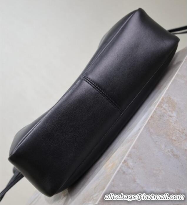 New Design Saint Laurent Jamie Shopping Small Bag in Lambskin 833948 Black 2025