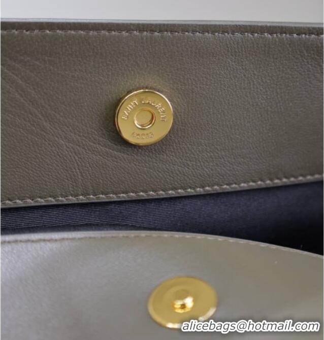 Good Taste Saint Laurent Jamie Shopping Bag in Lambskin 809824 Green 2025