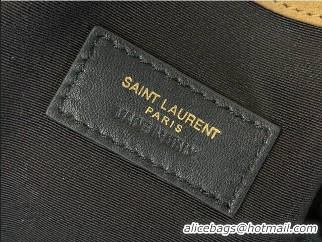 Big Discount Saint Laurent Jamie Shopping Bag in Suede 809824 Golden Leaf 2025