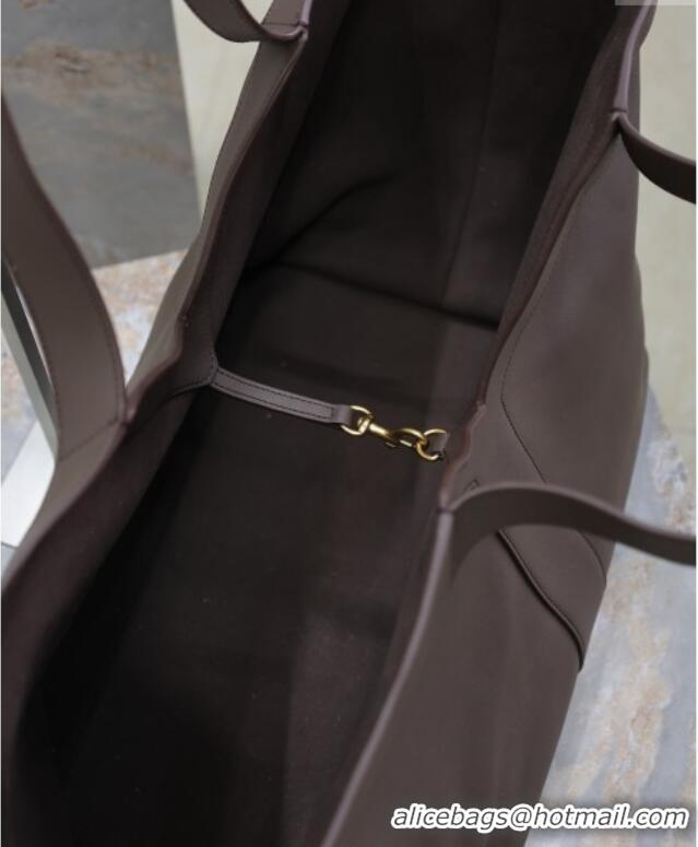 Best Price Saint Laurent Y Tote Bag in Leather 817602 Coffee 2025