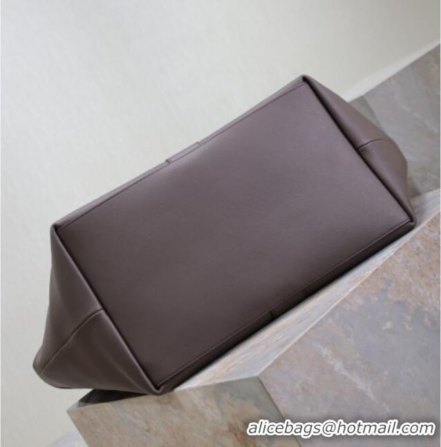 Best Price Saint Laurent Y Tote Bag in Leather 817602 Coffee 2025