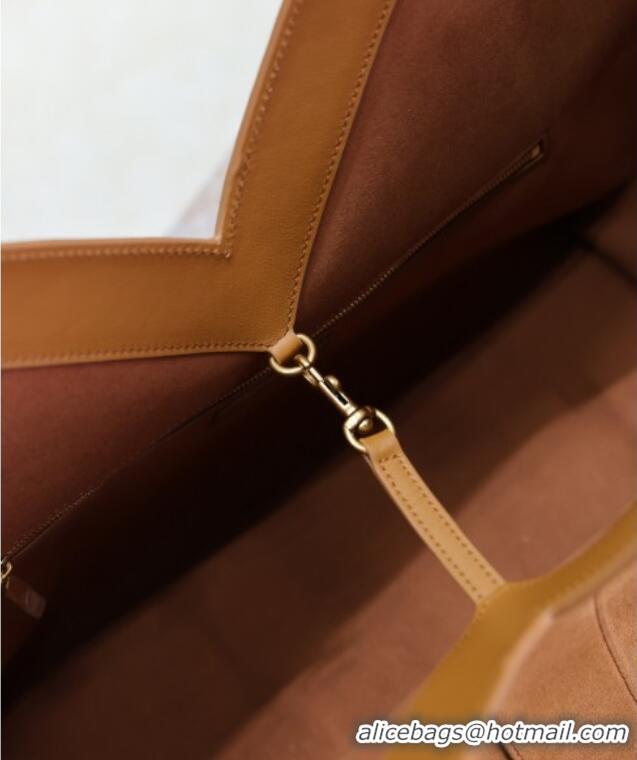 Buy Cheap Saint Laurent Y Tote Bag in Suede 817602 Brown 2025