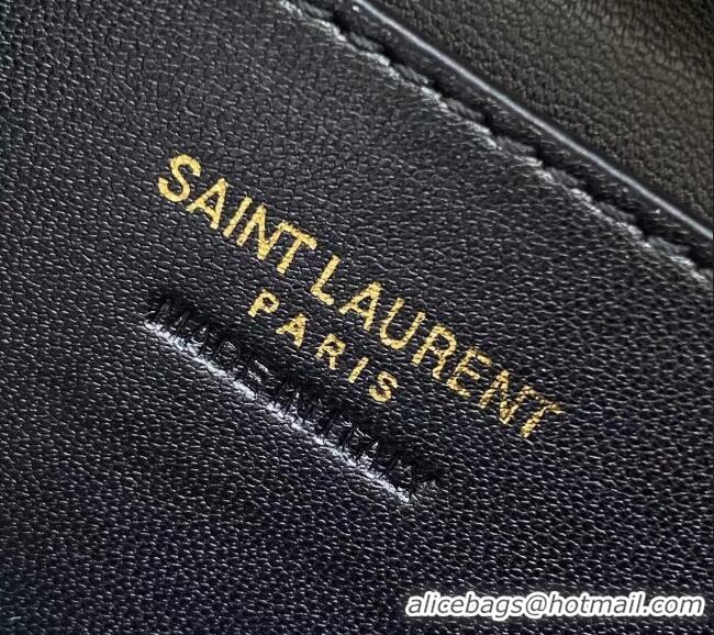 Super Quality Saint Laurent Gaby Vanity Bag in Patent Quilted Lambskin 766731 Burgundy 2025