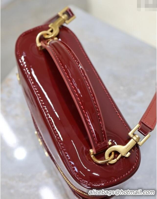 Grade Design Saint Laurent Gaby Vanity Bag in Patent Leather 766731 Red 2025