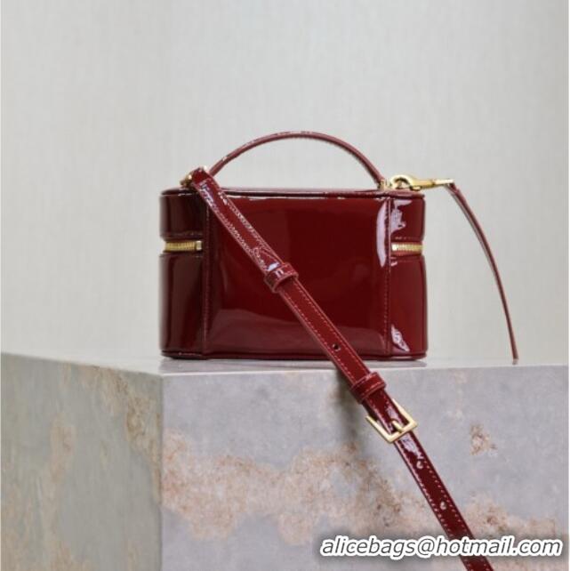Grade Design Saint Laurent Gaby Vanity Bag in Patent Leather 766731 Red 2025