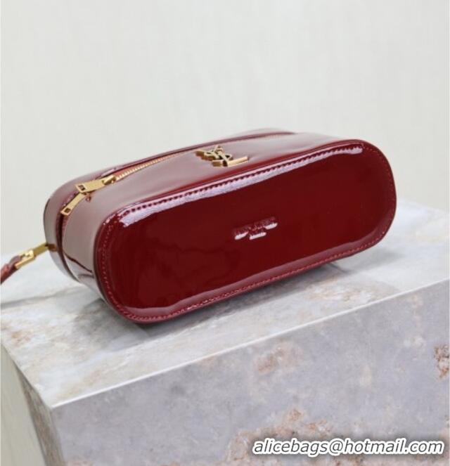Grade Design Saint Laurent Gaby Vanity Bag in Patent Leather 766731 Red 2025