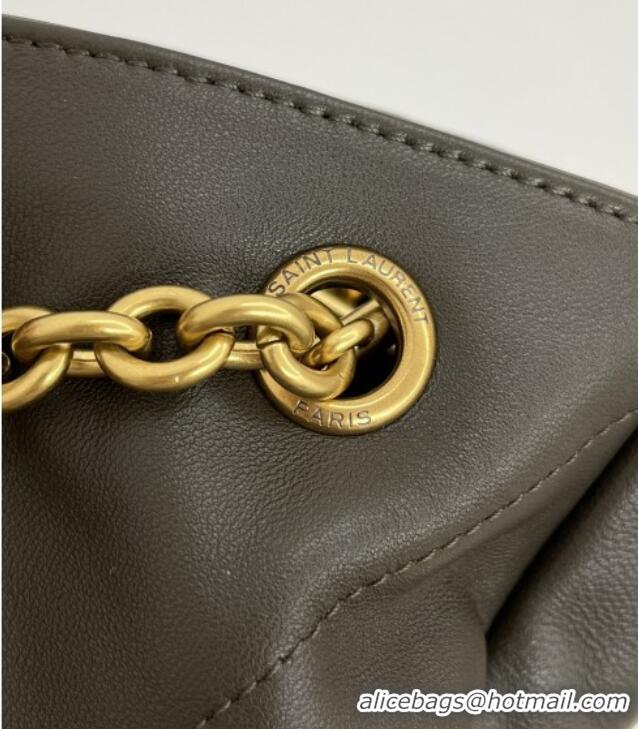 Top Grade Saint Laurent Jamie Shopping Small Bag in Lambskin 833948 Light Musk 2025