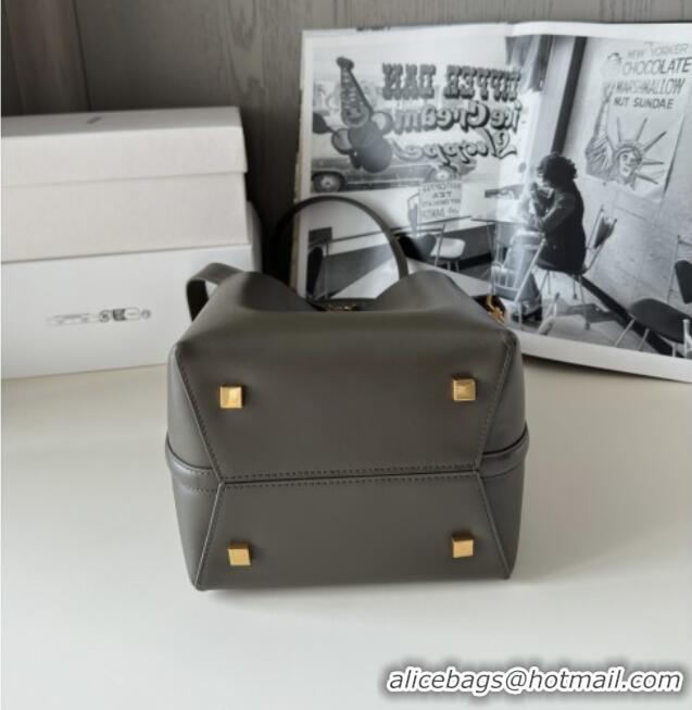 Buy Discount Saint Laurent LE 37 Mini Bucket Bag in Shiny Calfskin 765870 Light Musk 2025 Top Quality