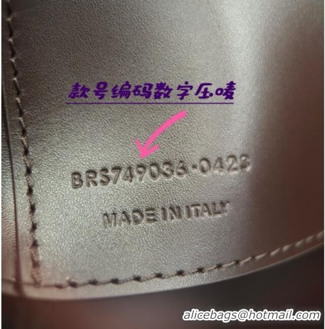 Luxury Cheap Saint Laurent Le 37 Small Bucket bag in Shiny Leather 749036 Coffee Red 2025 Top Quality