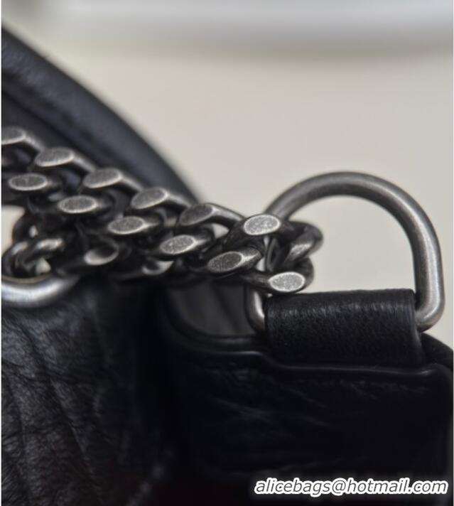 Shop Discount Saint Laurent Niki Baby Bag in Grained Lambskin 633179 Black 2025 Top Quality