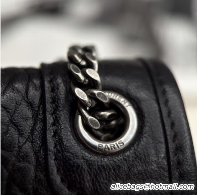 Shop Discount Saint Laurent Niki Baby Bag in Grained Lambskin 633179 Black 2025 Top Quality