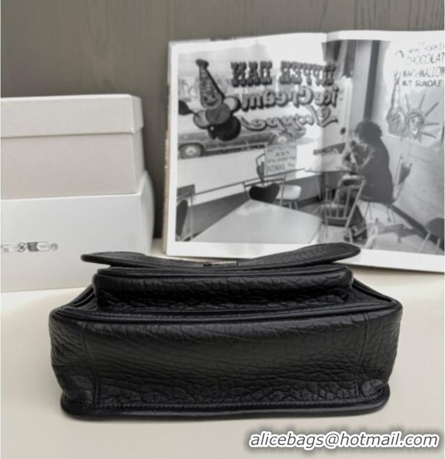 Shop Discount Saint Laurent Niki Baby Bag in Grained Lambskin 633179 Black 2025 Top Quality