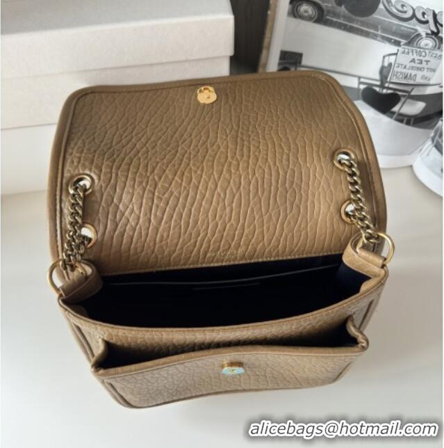 Promotional Saint Laurent Niki Baby Bag in Grained Lambskin 633179 Dark Cork 2025 Top Quality