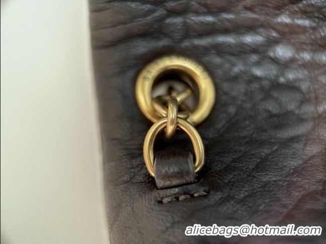 Famous Brand Saint Laurent Cassander XXL Envelope Pouch On Chain in Grained Lambskin 841702 Light Musk 2025