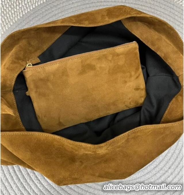 Trendy Design Saint Laurent Amalia Bag in Suede with Chain 834750 Brown 2025