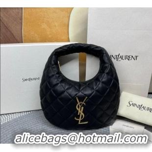 Best Price Saint Laurent Icarino Mini Bag in Quilted Nappa Leather 851689 Black 2025