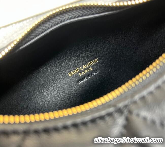 Best Price Saint Laurent Icarino Mini Bag in Quilted Nappa Leather 851689 Black 2025