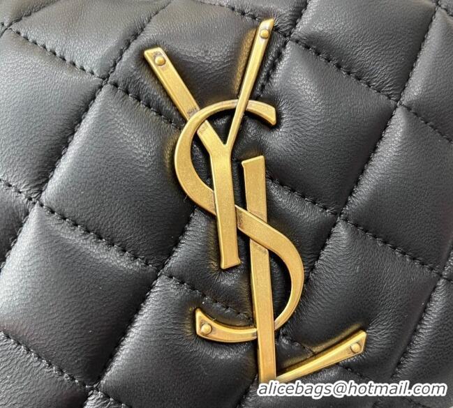 Best Price Saint Laurent Icarino Mini Bag in Quilted Nappa Leather 851689 Black 2025