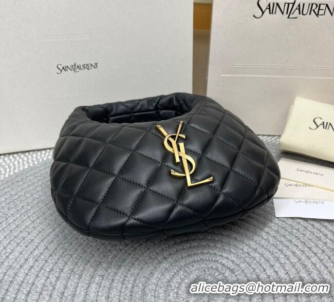 Best Price Saint Laurent Icarino Mini Bag in Quilted Nappa Leather 851689 Black 2025