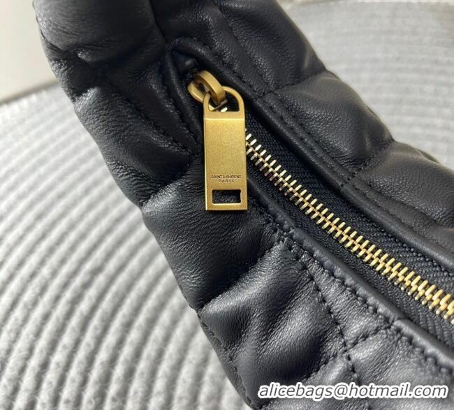 Best Price Saint Laurent Icarino Mini Bag in Quilted Nappa Leather 851689 Black 2025