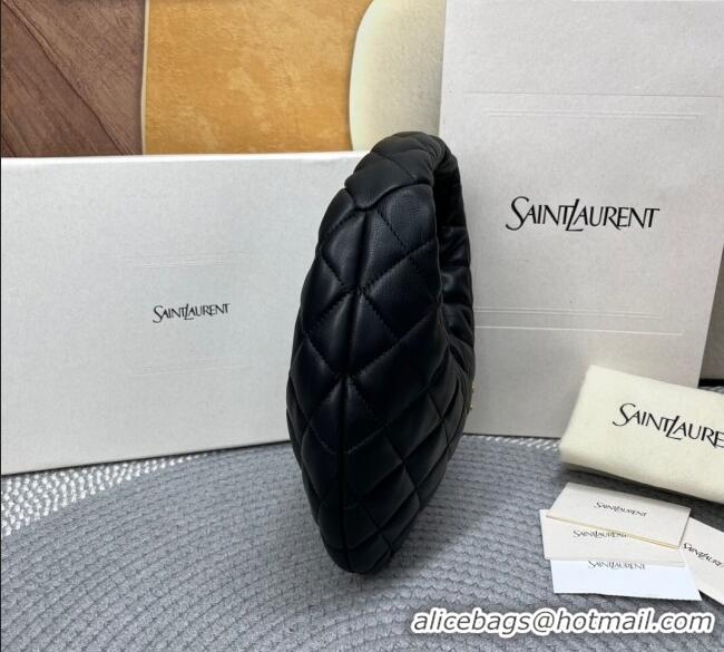 Best Price Saint Laurent Icarino Mini Bag in Quilted Nappa Leather 851689 Black 2025