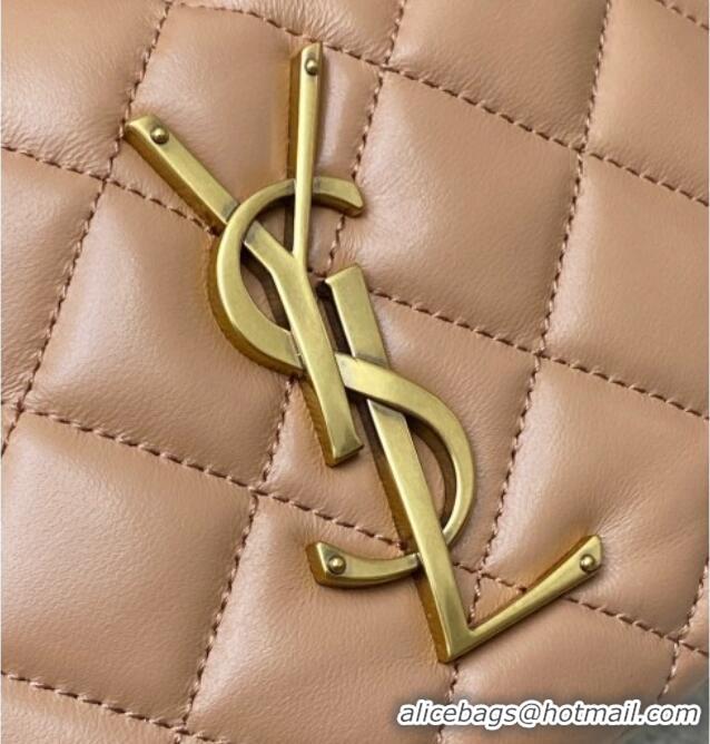 Discount Saint Laurent Icarino Mini Bag in Quilted Nappa Leather 851689 Rose Pink 2025