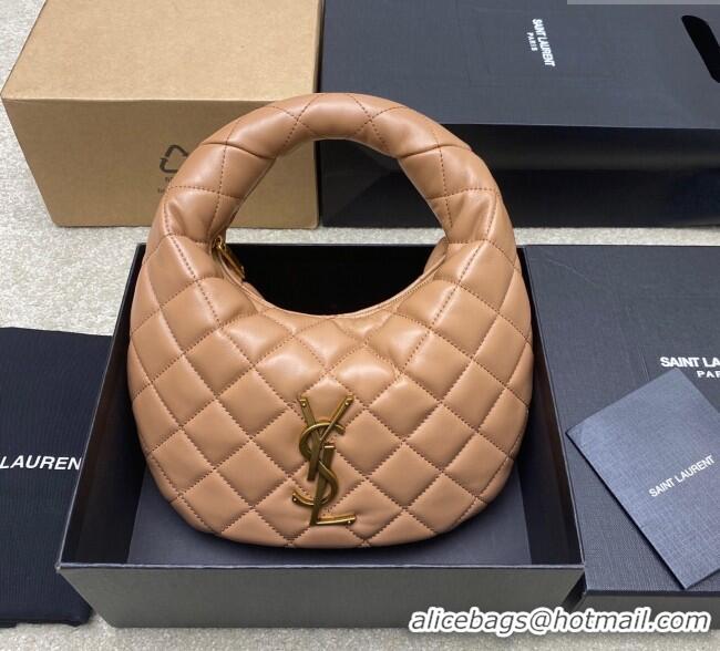 Discount Saint Laurent Icarino Mini Bag in Quilted Nappa Leather 851689 Rose Pink 2025