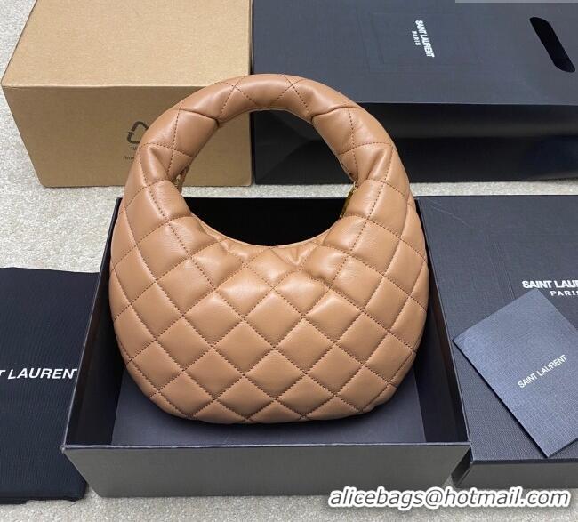 Discount Saint Laurent Icarino Mini Bag in Quilted Nappa Leather 851689 Rose Pink 2025