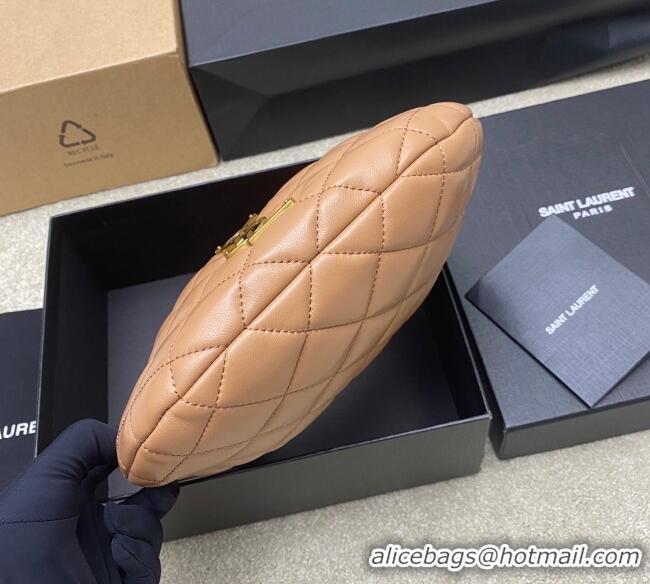 Discount Saint Laurent Icarino Mini Bag in Quilted Nappa Leather 851689 Rose Pink 2025