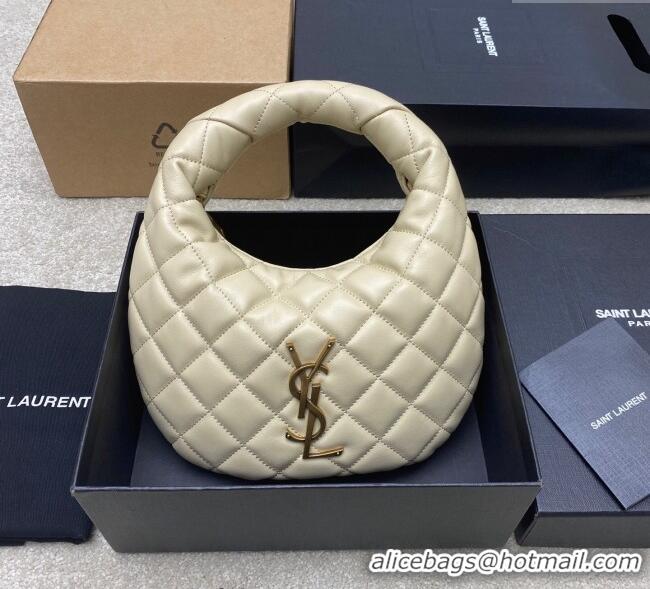 Buy Cheap Saint Laurent Icarino Mini Bag in Quilted Nappa Leather 851689 Light Apricot 2025