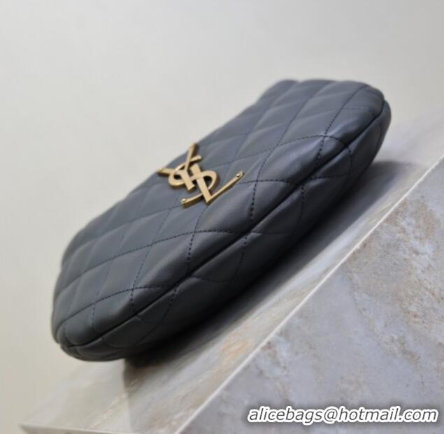 Promotional Saint Laurent Icarino Mini Bag in Quilted Nappa Leather 851689 Dark Grey 2025