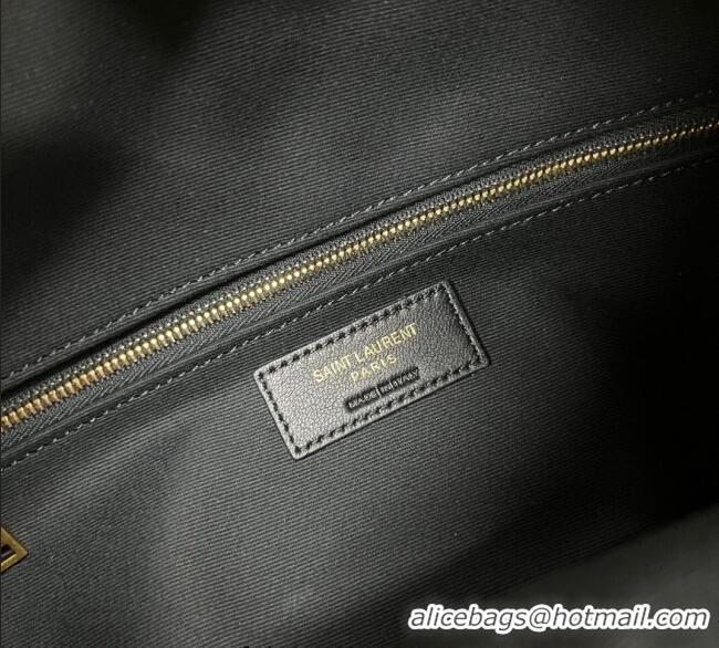 Grade Design Saint Laurent Icarino Hobo Bag in Quilted Suede 858160 Brown 2025