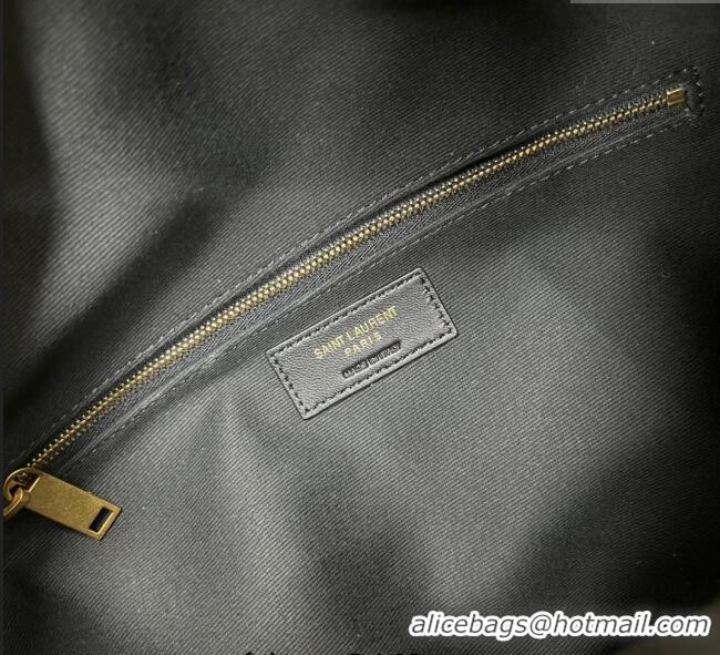 Unique Discount Saint Laurent Icarino Hobo Bag in Quilted Nappa Leather 858160 Black 2025