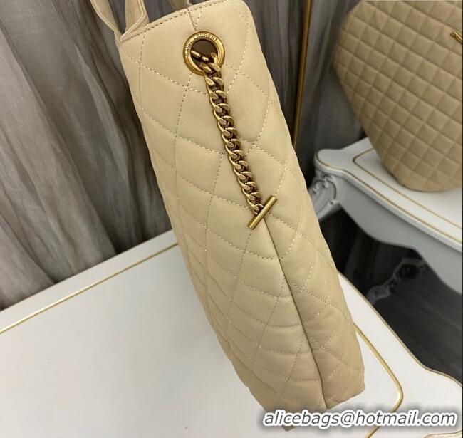 Grade Design Saint Laurent Icare Maxi Shopping Bag in Quilted Nappa Leather 698651 Beige 2025
