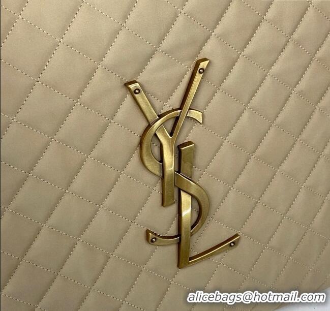 Grade Design Saint Laurent Icare Maxi Shopping Bag in Quilted Nappa Leather 698651 Beige 2025