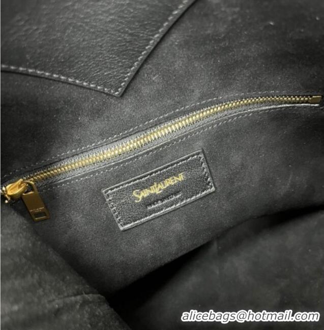 Buy Cheap Saint Laurent Y Top Handle Bucket Bag in Leather 840891 Black 2025