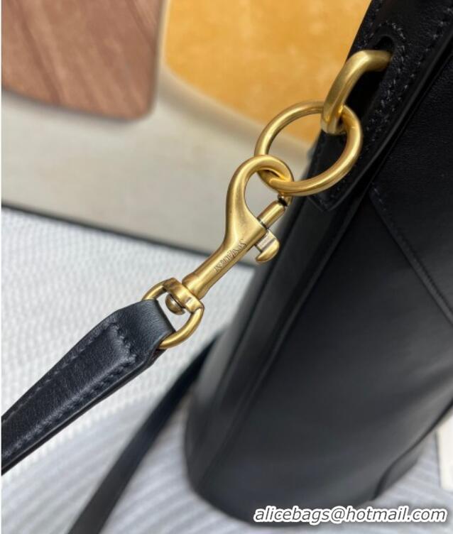 Buy Cheap Saint Laurent Y Top Handle Bucket Bag in Leather 840891 Black 2025